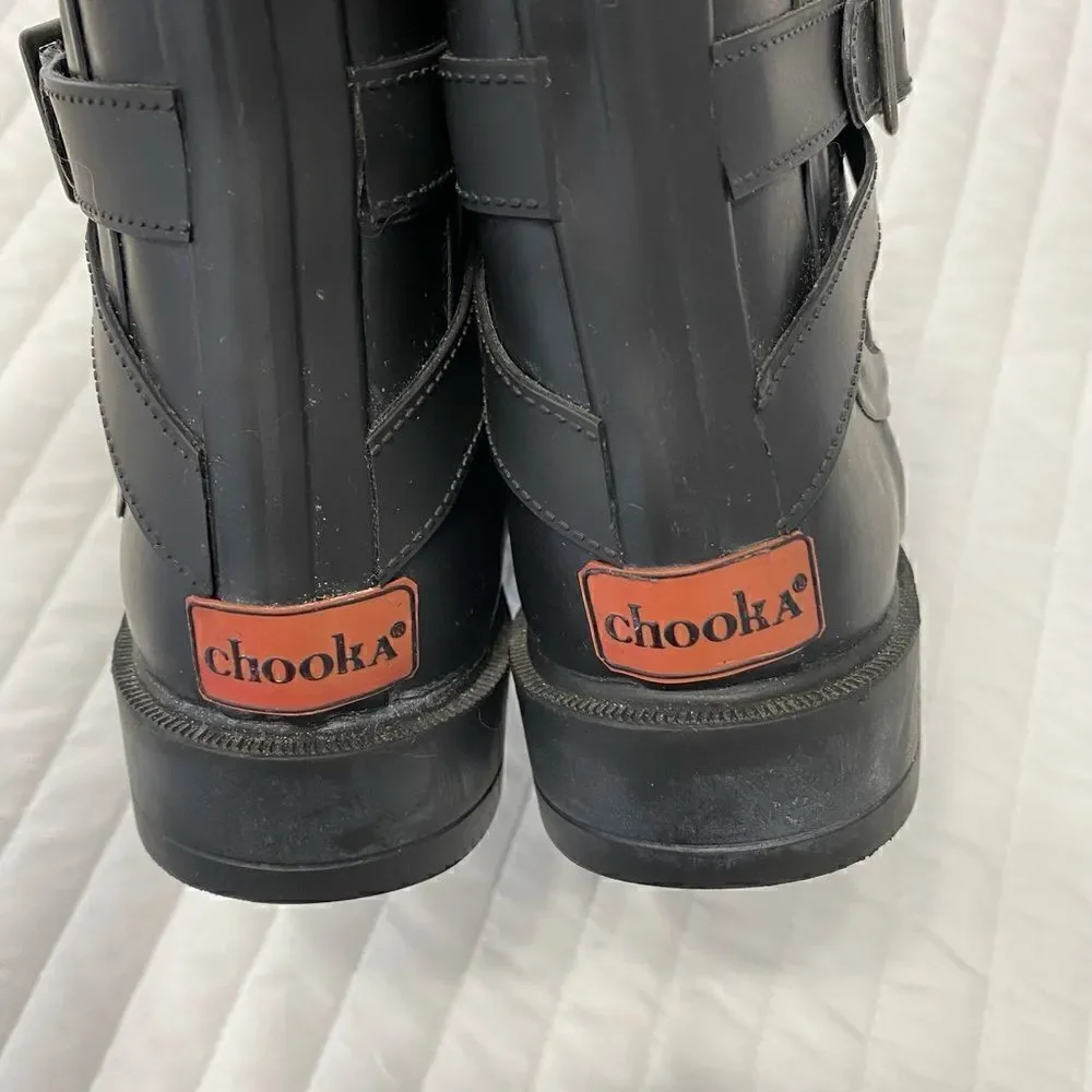 Chooka Rain Ankle Boots Women Size 7